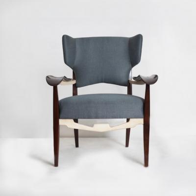 Carlo Enrico Rava Pair of Lounge Chairs by Carlo Enrico Rava