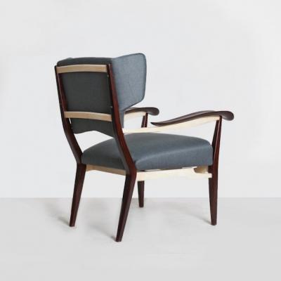 Carlo Enrico Rava Pair of Lounge Chairs by Carlo Enrico Rava