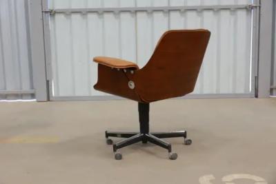 Carlo Fongaro Brazilian Mid Century Dinamarquesa Armchair by Carlo Fongaro c 1970s