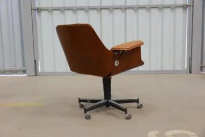 Carlo Fongaro Brazilian Mid Century Dinamarquesa Armchair by Carlo Fongaro c 1970s