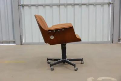 Carlo Fongaro Brazilian Mid Century Dinamarquesa Armchair by Carlo Fongaro c 1970s