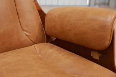 Carlo Fongaro Brazilian Mid Century Dinamarquesa Armchair by Carlo Fongaro c 1970s