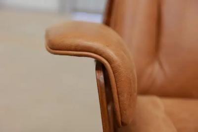Carlo Fongaro Brazilian Mid Century Dinamarquesa Armchair by Carlo Fongaro c 1970s