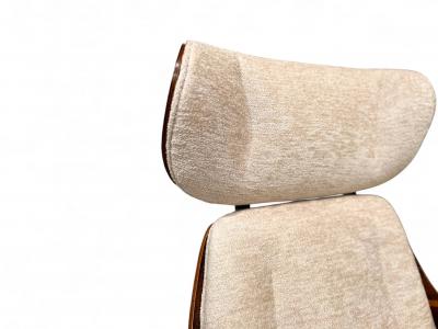 Carlo Fongaro Tall Dinamarquesa Armchair in Rosewood Carlo Fongaro 1970s Lot 736A