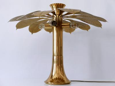 Carlo Giorgi Carlo Giorgi Brass Table Lamp Ippocastano for Bottega Gadda Milano 1970s
