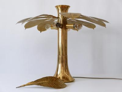 Carlo Giorgi Carlo Giorgi Brass Table Lamp Ippocastano for Bottega Gadda Milano 1970s