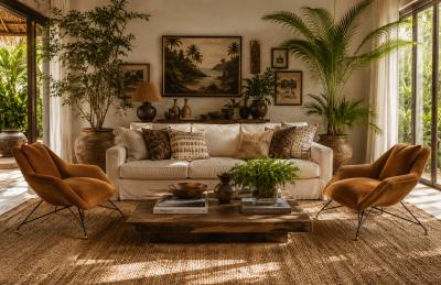 Carlo Hauner Brazilian Modern Concha Armchairs in Iron Burnt Caramel Mohair Carlo Hauner