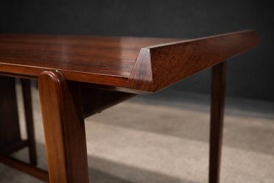 Carlo Hauner Brazilian Modern Dresser with Stool in Rosewood Carlo Hauner for Forma