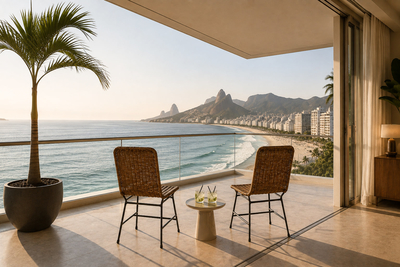 Carlo Hauner Brazilian Modern Pair of Chairs in Iron Wicker by Carlo Hauner Brazil 1950s