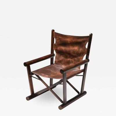 Carlo Hauner Carlo Hauner PL 22 Armchair in Jacaranda for Oca 1960s