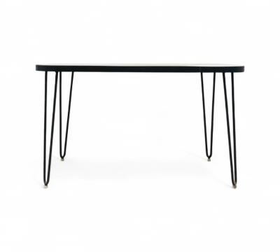 Carlo Hauner Dining Table in Hardwood and Iron att to Carlo Hauner 1950s Lot 328