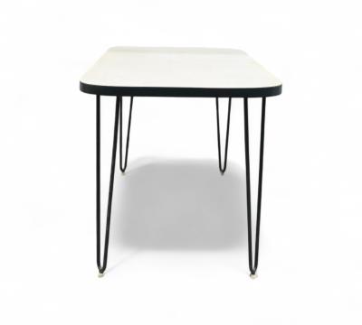 Carlo Hauner Dining Table in Hardwood and Iron att to Carlo Hauner 1950s Lot 328