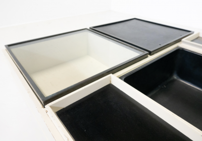 Carlo Hauner Mid Century Modern Coffee Table by Carlo Hauner for Forma Italy 1960s