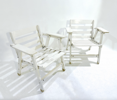 Carlo Hauner Mid Century Modern Pair of Armchairs by Carlo Hauner 1950s