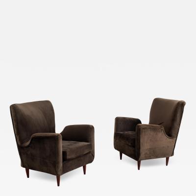 Carlo Hauner Mid Century Modern Pair of Armchairs by Carlo Hauner 1960s