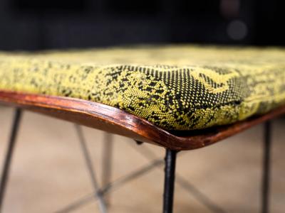 Carlo Hauner Pair of Brazilian Modern Stools Attributed to Carlo Hauner Lot 832