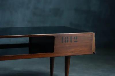 Carlo Hauner Showcase Coffee Table by Eisler and Hauner for Forma Brazil 1955