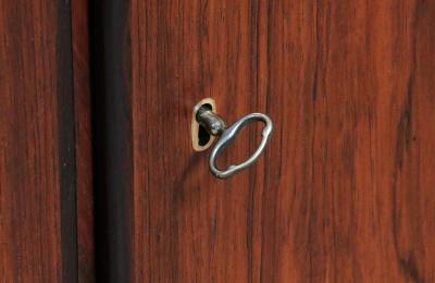 Carlo Jensen Carlo Jensen Brazilian Rosewood Cabinet for Hundevad Co 