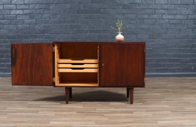 Carlo Jensen Carlo Jensen Brazilian Rosewood Credenza for Hundevad Co 