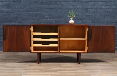 Carlo Jensen Danish Modern Brazilian Rosewood Cabinet by Carlo Jensen