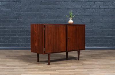 Carlo Jensen Danish Modern Brazilian Rosewood Cabinet by Carlo Jensen