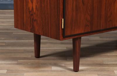 Carlo Jensen Danish Modern Brazilian Rosewood Cabinet by Carlo Jensen