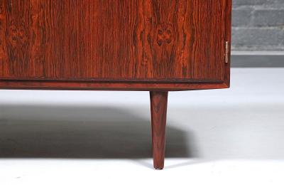 Carlo Jensen Danish Modern Brazilian Rosewood Credenza by Carlo Jensen