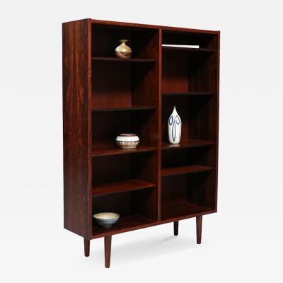 Carlo Jensen Danish Modern Rosewood Bookshelf by Carlo Jensen for Hundevad Co 