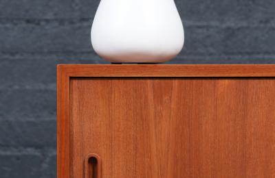 Carlo Jensen Danish Modern Teak Credenza by Carlos Jensen for Hundevad Co 