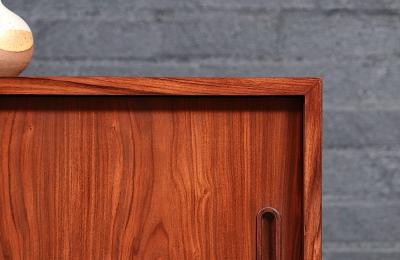 Carlo Jensen Modern Rosewood Credenza by Carlo Jensen for Hundevad Co 