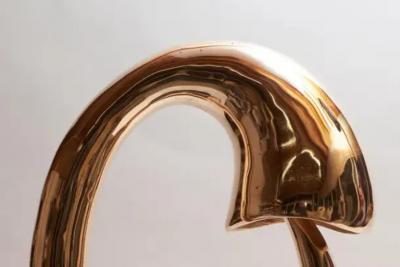 Carlo Lorenzetti Bronze Angler Lighting Sculpture by Carlo Lorenzetti