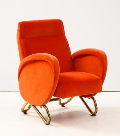 Carlo Mollino Carlo Mollino Armchair for the RAI Auditorium Turin Italy c 1951