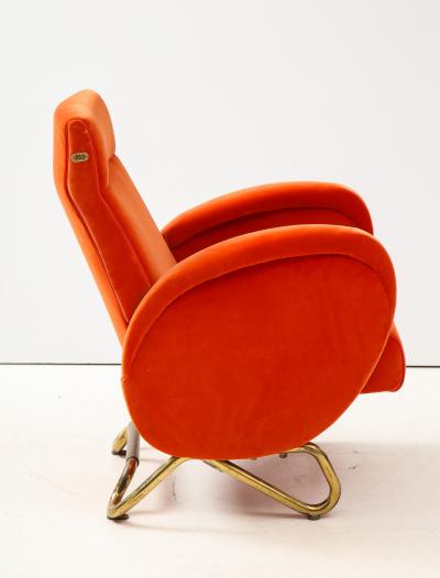 Carlo Mollino Carlo Mollino Armchair for the RAI Auditorium Turin Italy c 1951