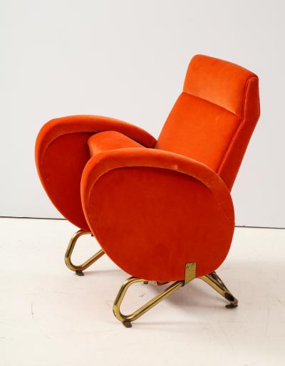 Carlo Mollino Carlo Mollino Armchair for the RAI Auditorium Turin Italy c 1951
