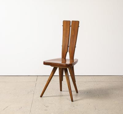 Carlo Mollino Casa del Sole Side Chair by Carlo Mollino