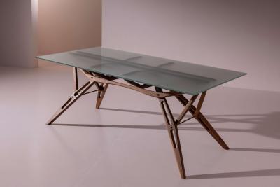 Carlo Mollino Reale Dining Table by Carlo Mollino for Zanotta Italy 1990s