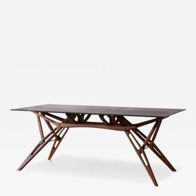 Carlo Mollino Reale Dining Table by Carlo Mollino for Zanotta Italy 1990s