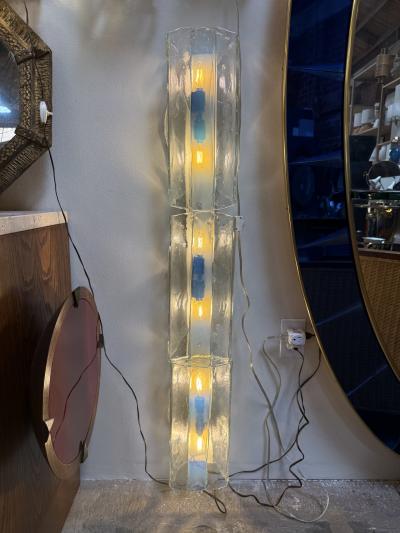 Carlo Nason 3 Tier 1970s Murano Glass Wall Sconces by Carlo Nason for AV Mazzega Set of 2