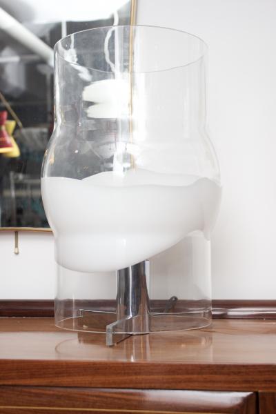 Carlo Nason A V Mazzega Table Lamp designed by Carlo Nason Italy 1970