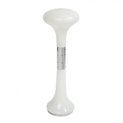 Carlo Nason Carlo Nason A V Mazzega LT 220 Floor Lamp Glass Chrome