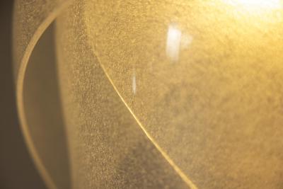 Carlo Nason Carlo Nason LS 178 Pendant Lamp in Bubble Crystal Italy 1970s