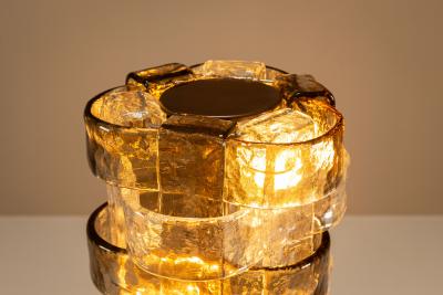 Carlo Nason Carlo Nason LT 378 Floorlamp Mixed Cristal and Tobacco Glass for Mazzega Italy