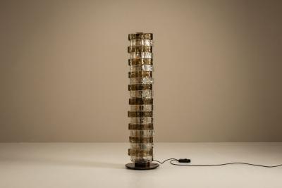Carlo Nason Carlo Nason LT 378 Murano Glass Floor Lamp for Mazzega 1970s Italian Design