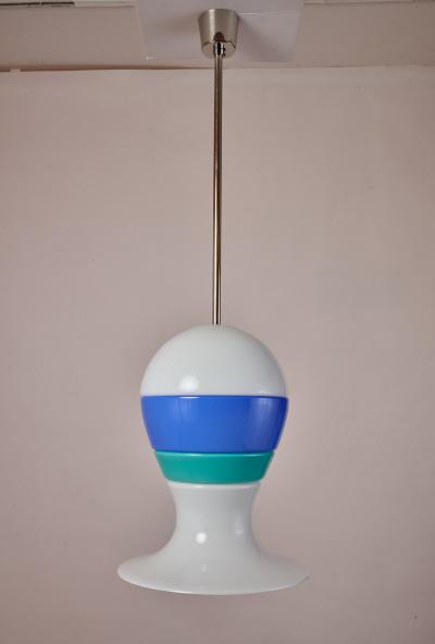 Carlo Nason Carlo Nason Multi Colored Glass Lantern Italy 1960s