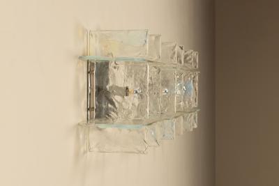 Carlo Nason Carlo Nason Set of Three LP 256 Mazzega Wall or Ceiling Lights Italy 1970s