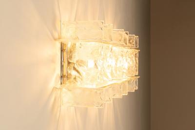 Carlo Nason Carlo Nason Set of Three LP 256 Mazzega Wall or Ceiling Lights Italy 1970s