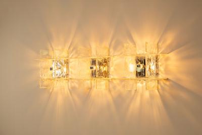 Carlo Nason Carlo Nason Set of Three LP 256 Mazzega Wall or Ceiling Lights Italy 1970s