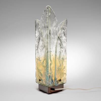 Carlo Nason Carlo Nason for A V Mazzega Table lamp Italy 1975