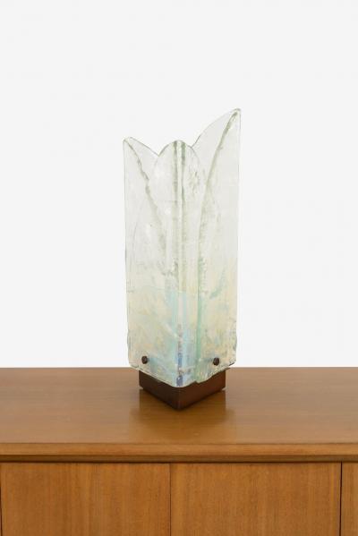 Carlo Nason Carlo Nason for A V Mazzega Table lamp Italy 1975