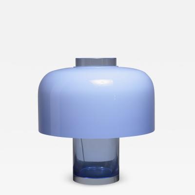 Carlo Nason Carlo Nason table lamp and vase for Mazzega Italy